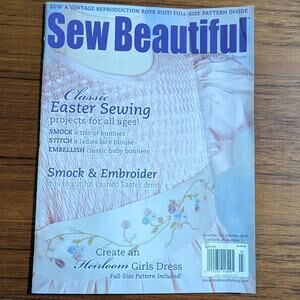Sew Beautiful Martha Pullen Magazine Issue 152, 2014